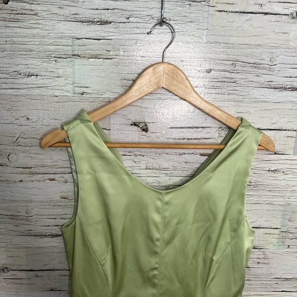 Weekend max Mara green silk dress size 8 - Picture 2 of 11